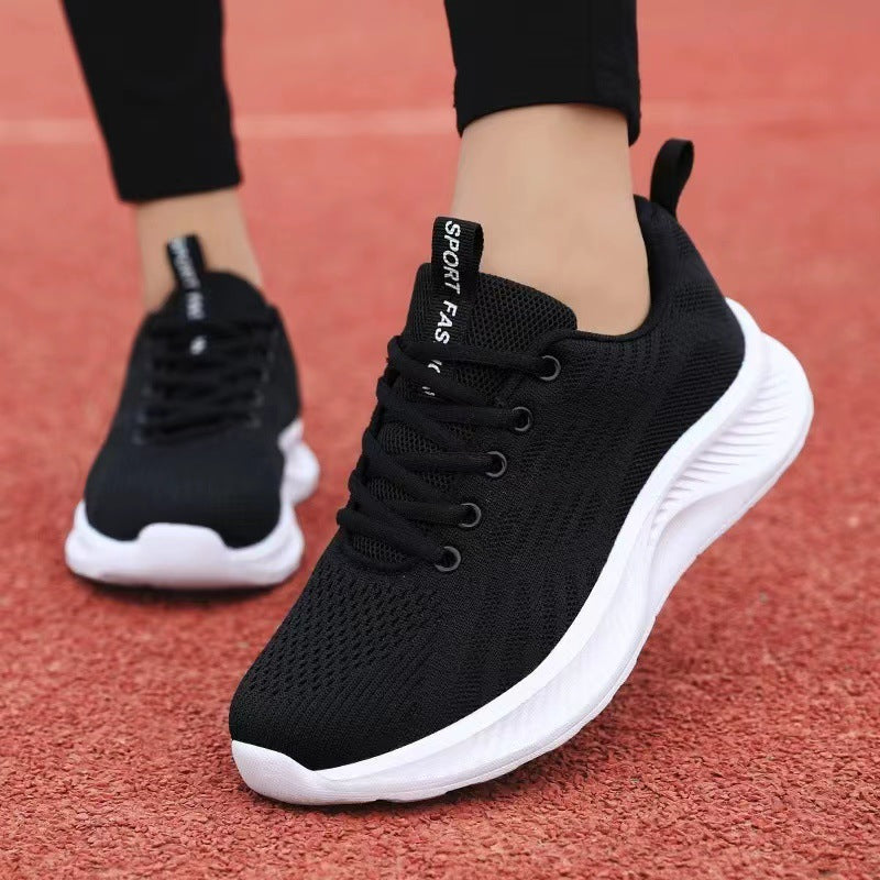 2026 New Women's Autumn Soft-Sole Fly-Knit Casual Sports Shoes