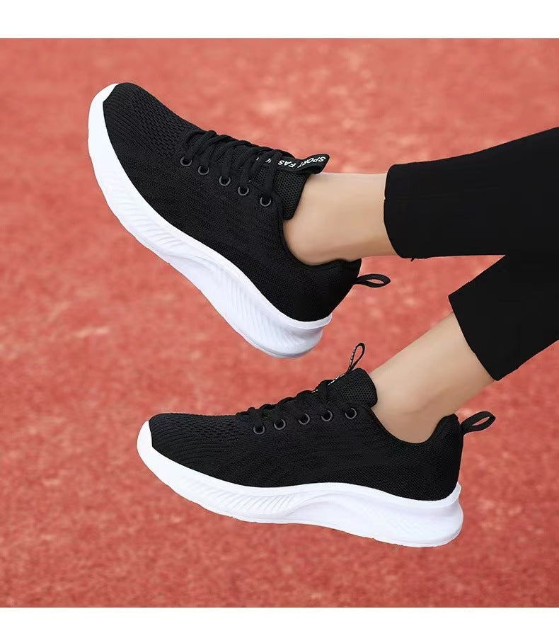 2026 New Women's Autumn Soft-Sole Fly-Knit Casual Sports Shoes
