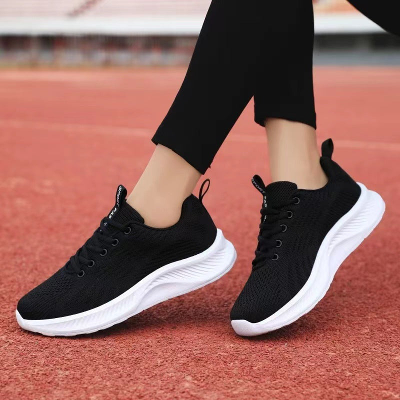 2026 New Women's Autumn Soft-Sole Fly-Knit Casual Sports Shoes